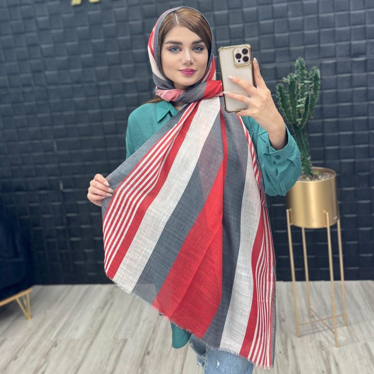 شال طرحدار کد 13955