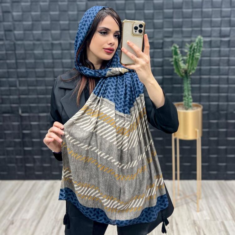 شال طرحدار کد 13947