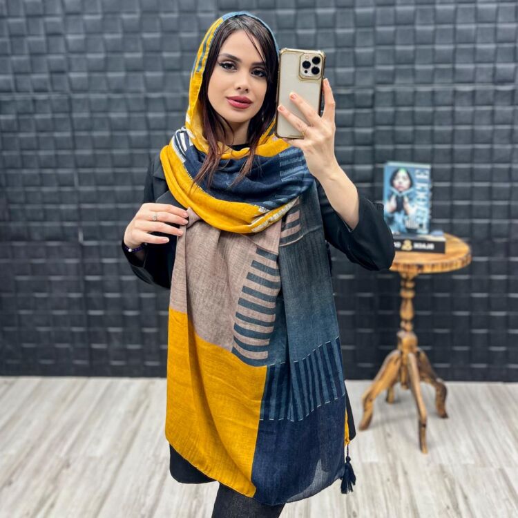 شال طرحدار کد 13949