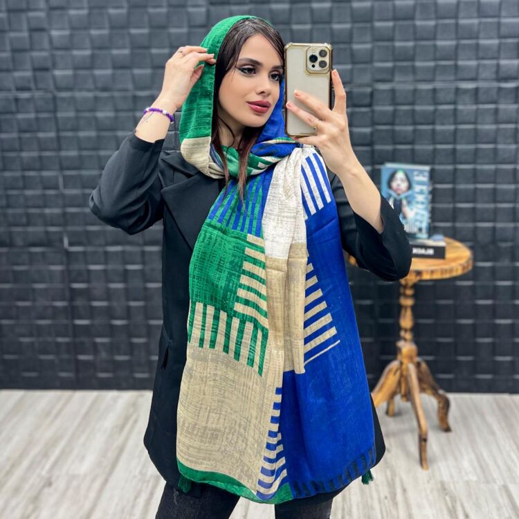 شال طرحدار کد 13949