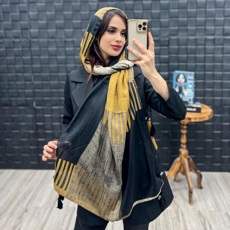 شال طرحدار کد 13949