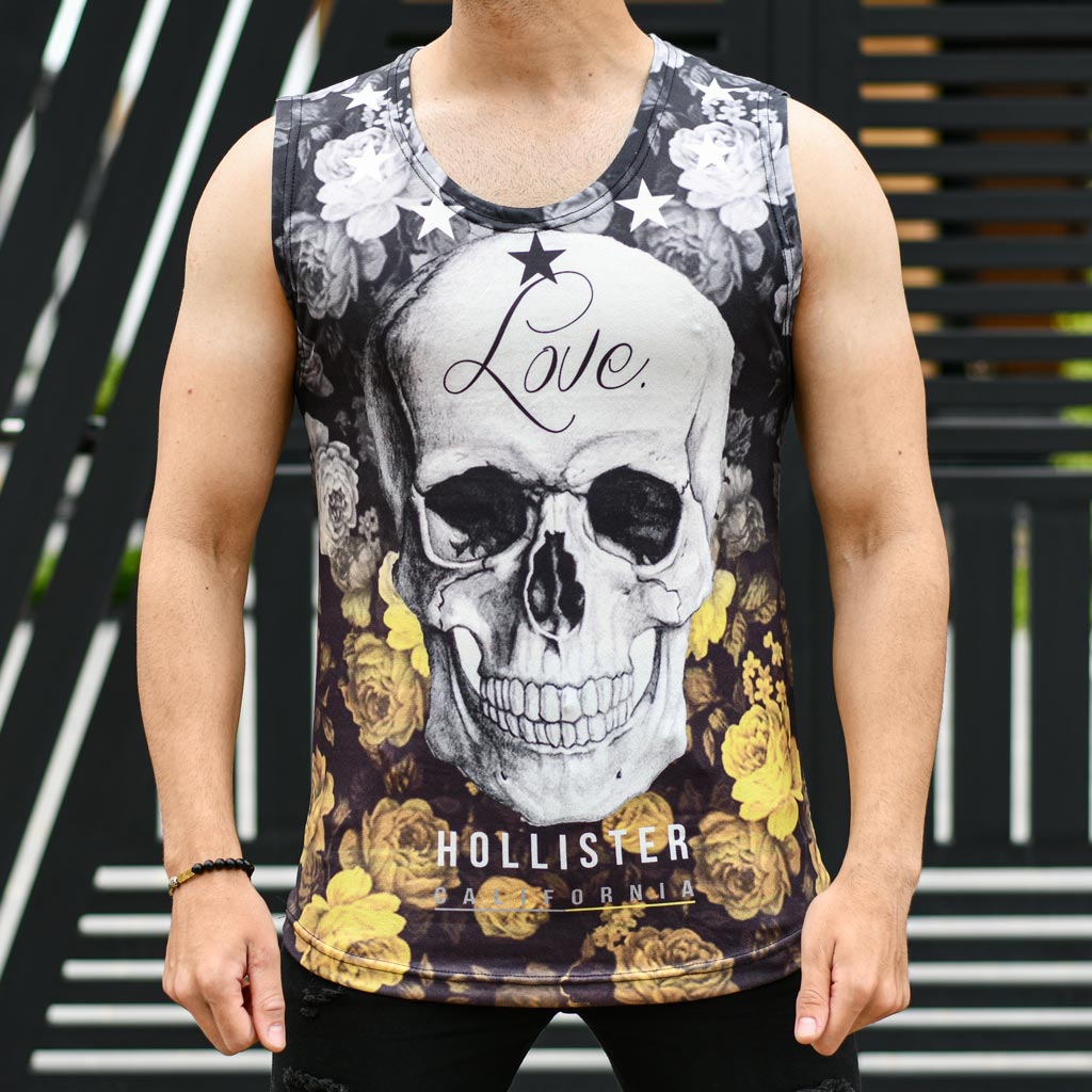 رکابی مردانه طرح اسکلت کد 14277