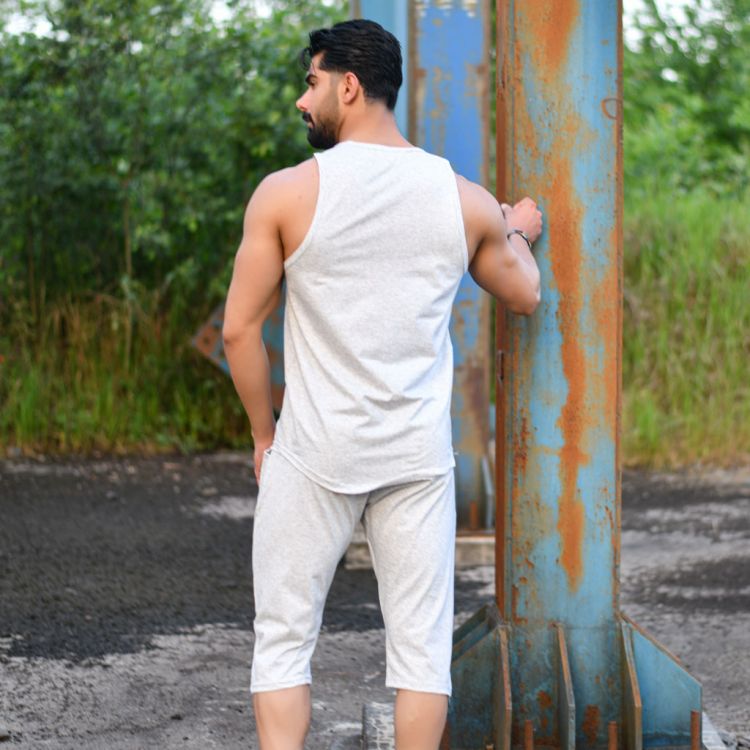 ست تاپ و شلوارک مردانه نایک کد 14343