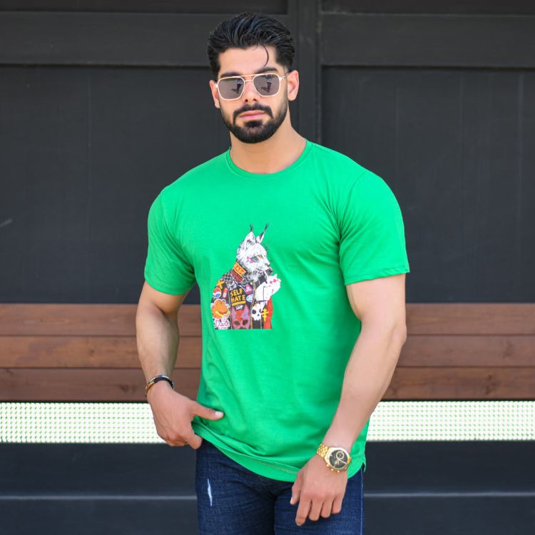تیشرت مردانه WILD CAT کد 14527