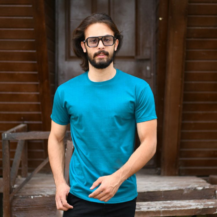 تیشرت مردانه ساده ZARA کد 14614