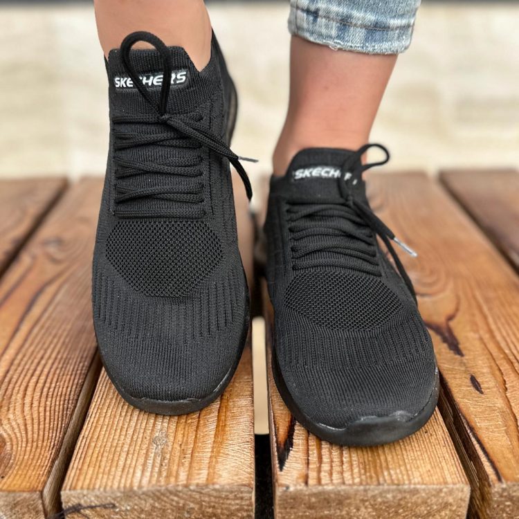 کتانی دخترانه SKECHERS مشکی کد 14731