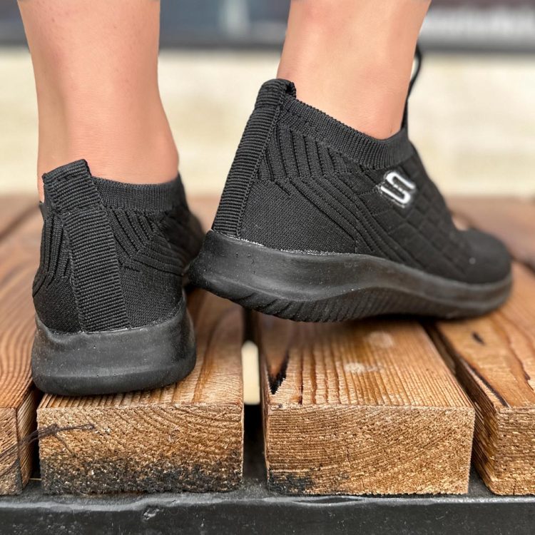 کتانی دخترانه SKECHERS مشکی کد 14731