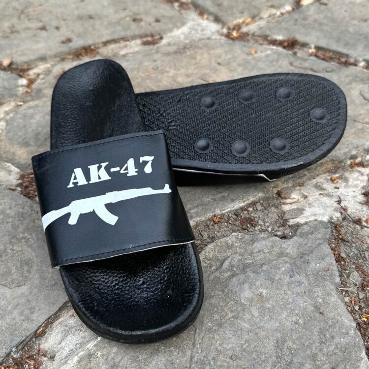 دمپایی مردانه AK مشکی کد 15244