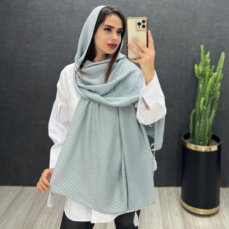 شال منگوله دار کد 14926