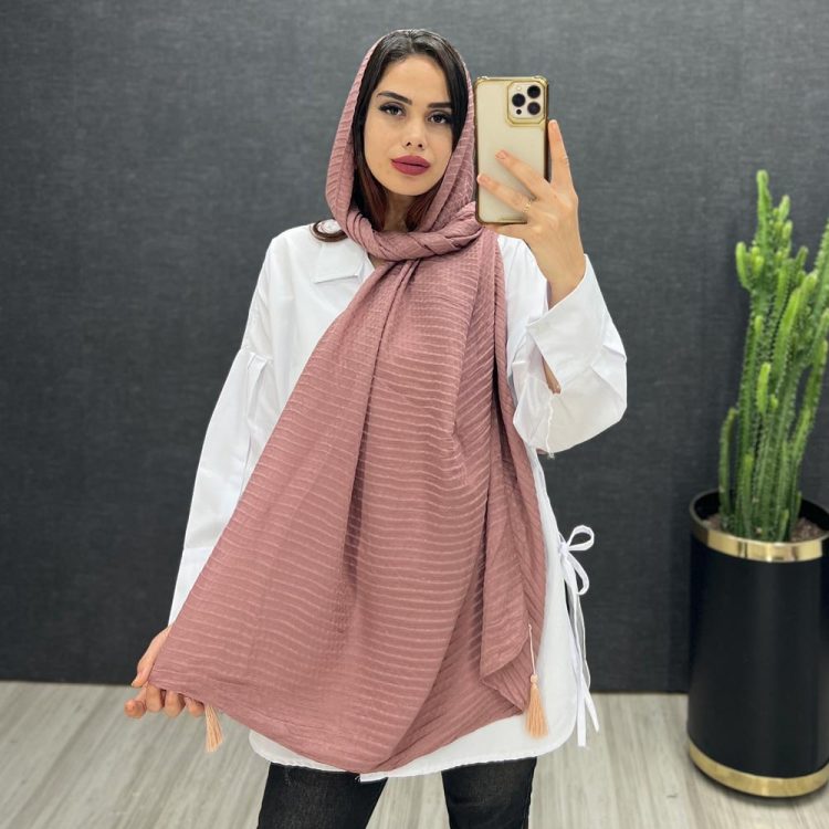 شال منگوله دار کد 14926