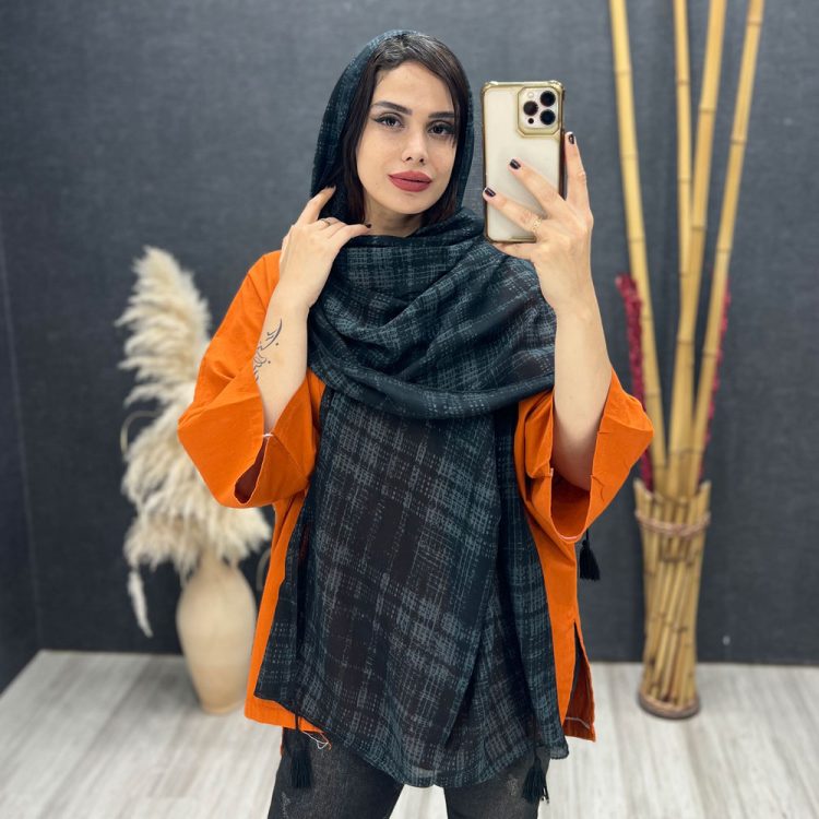 شال منگوله دار کد 15145