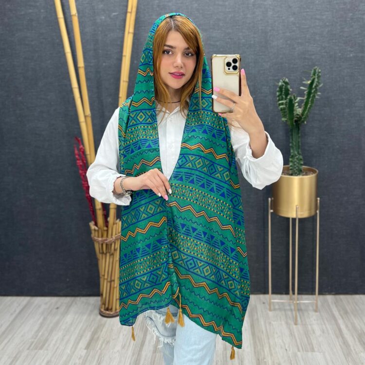شال طرحدار کد 15267