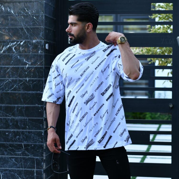 تیشرت لش مردانه BALENCIAGA کد 15436