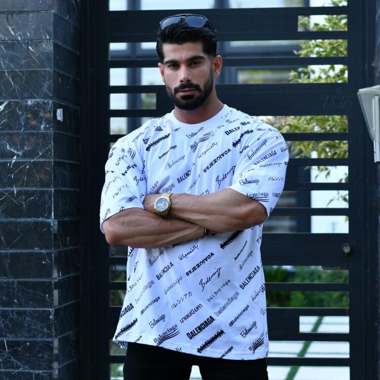 تیشرت لش مردانه BALENCIAGA کد 15436