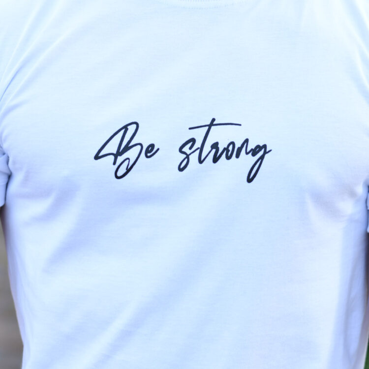 تیشرت مردانه BE STRONG کد 15868