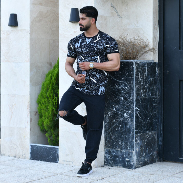 تیشرت مردانه GOOD MOOD کد 16031