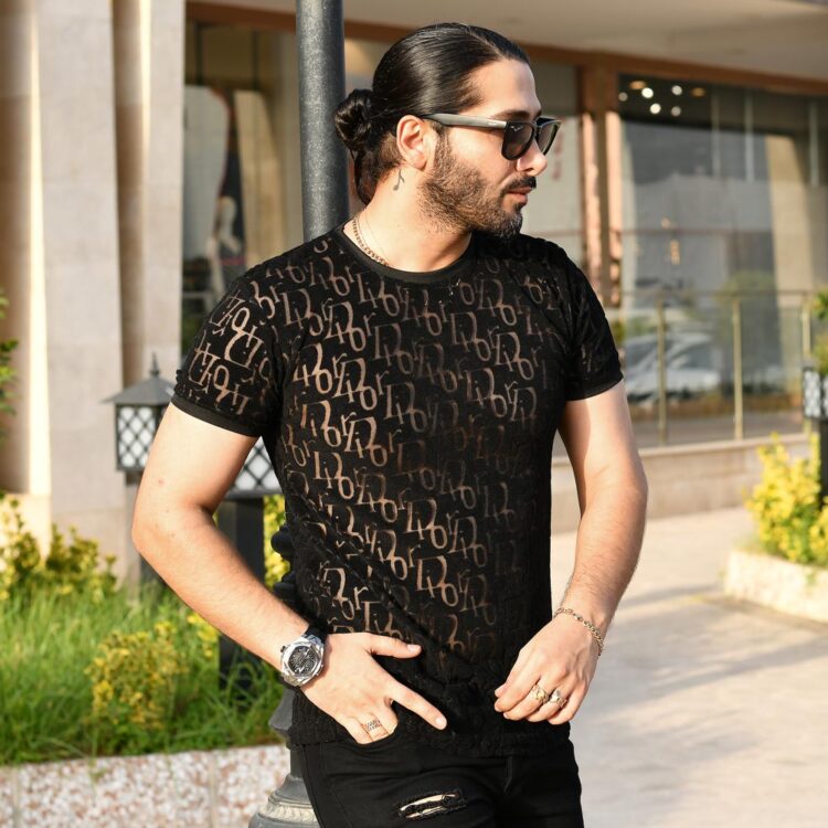 تیشرت مردانه DIOR مشکی کد 16064