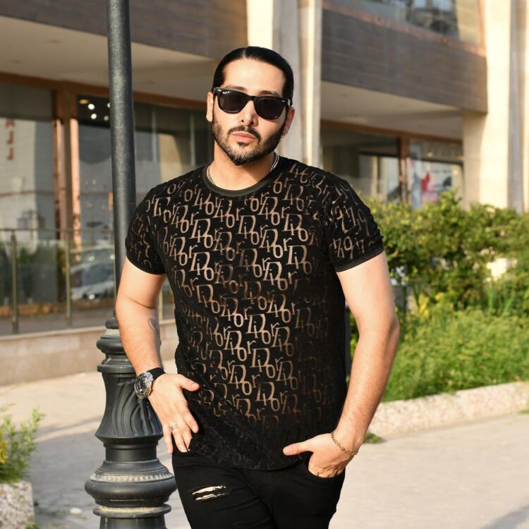 تیشرت مردانه DIOR مشکی کد 16064