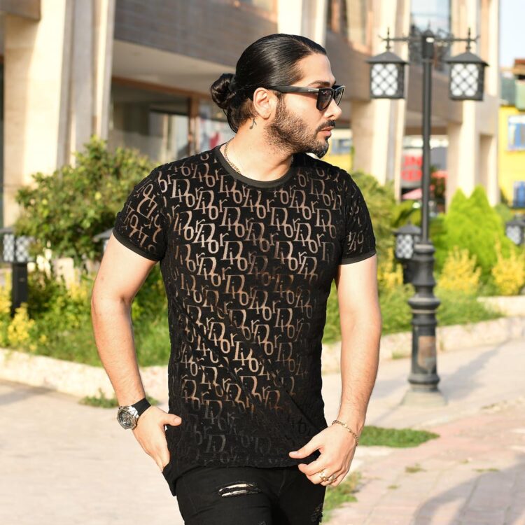 تیشرت مردانه DIOR مشکی کد 16064