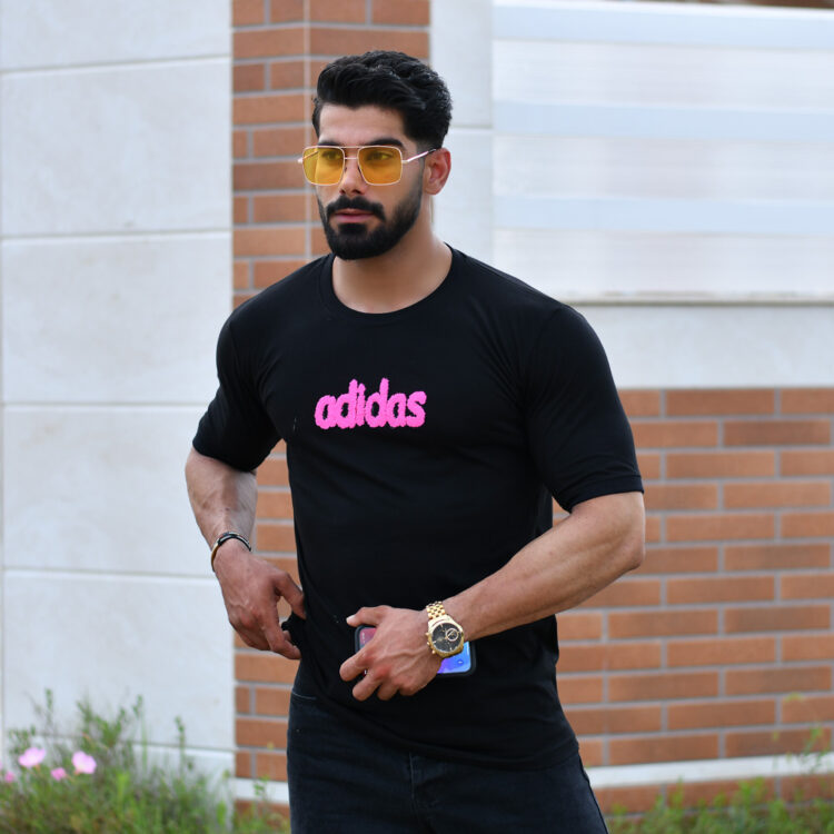 تیشرت مردانه ADIDAS کد 16015 صورتی