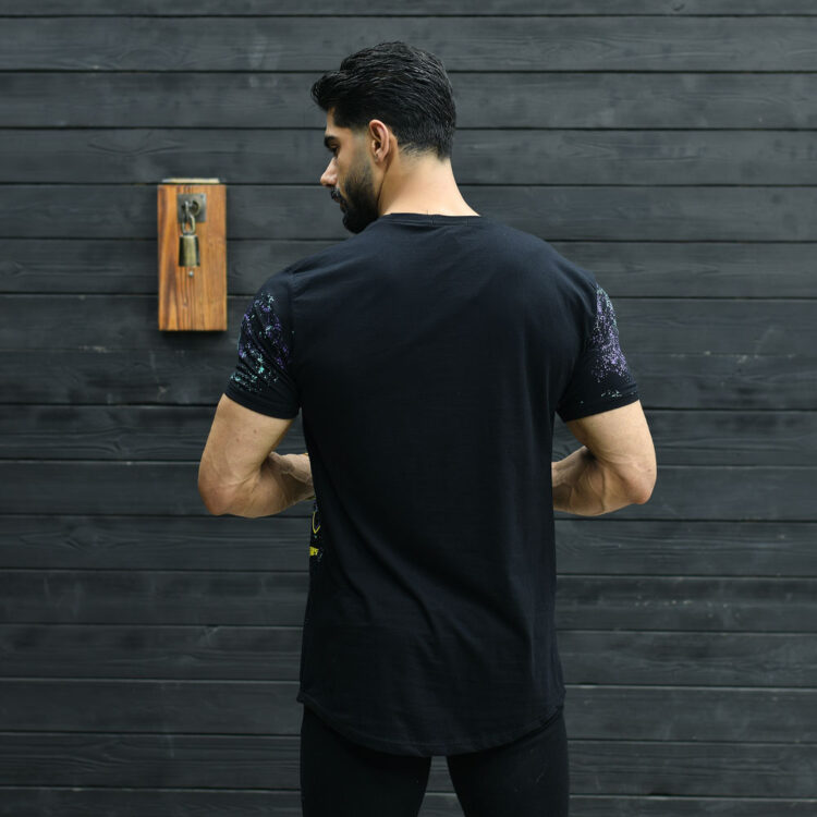 تیشرت مردانه LV مشکی کد 15434