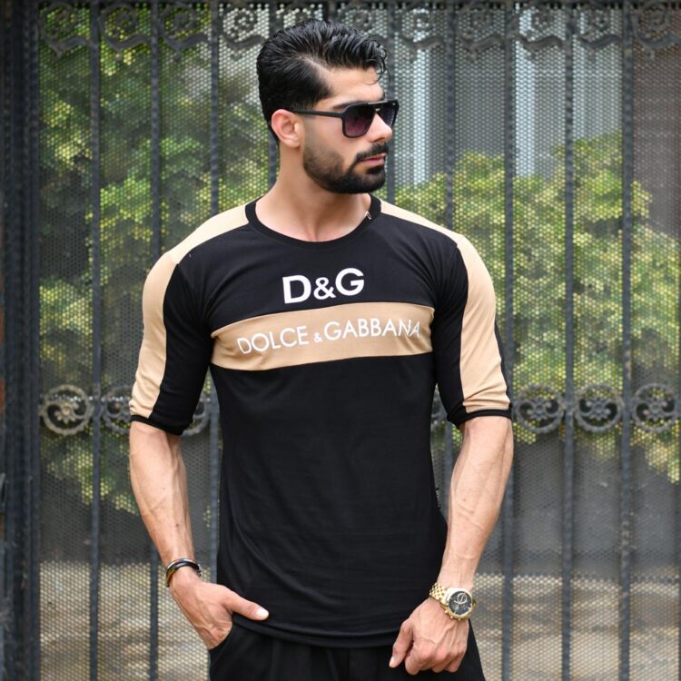 تیشرت مردانه D&G کد 15428