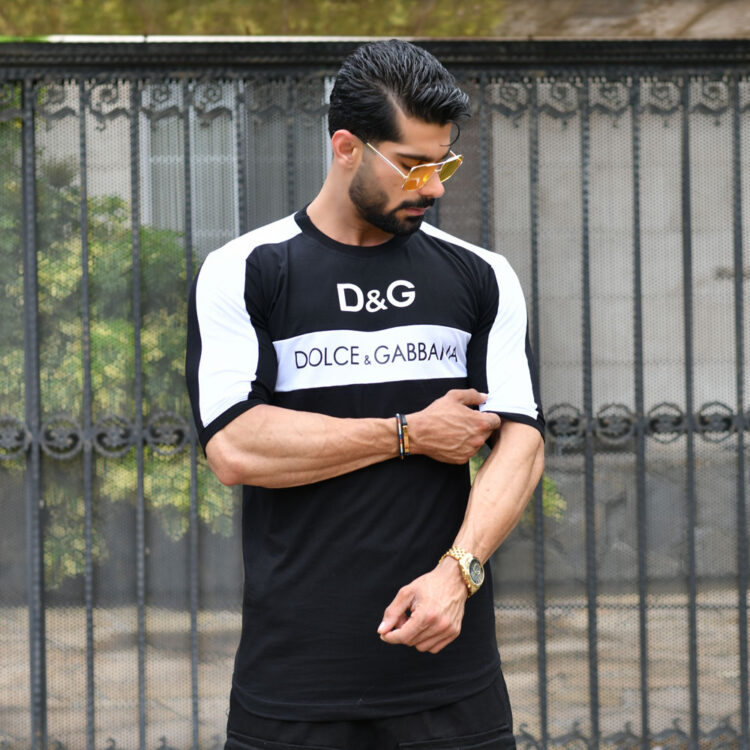 تیشرت مردانه D&G کد 15425