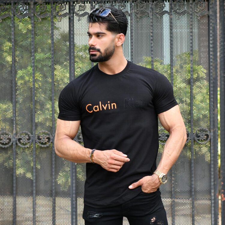 تیشرت مردانه CALVIN KLEIN مشکی کد 15401