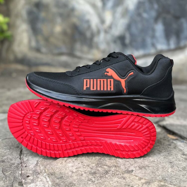 کتانی سایز بزرگ PUMA مشکی کد 15674
