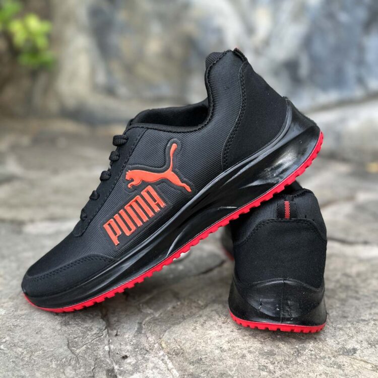 کتانی سایز بزرگ PUMA مشکی کد 15674