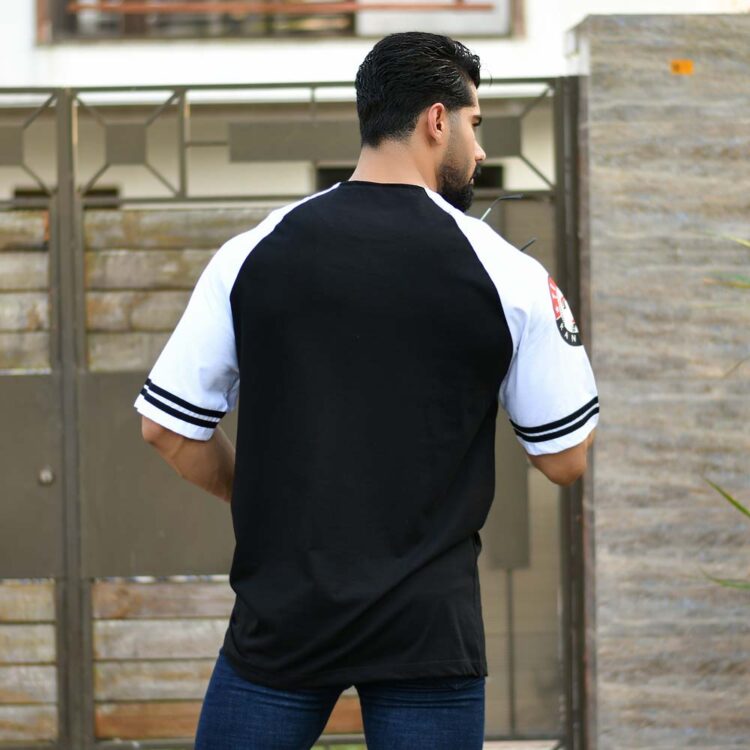 تیشرت لش مردانه بیسبالی کد 16286