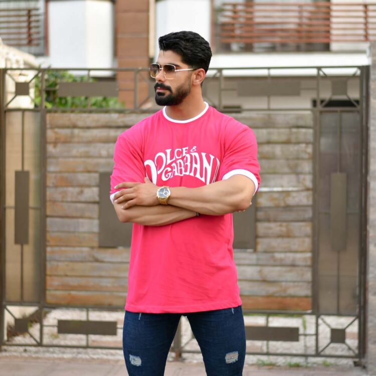 تیشرت لش مردانه D&G کد 16290