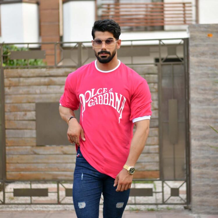 تیشرت لش مردانه D&G کد 16290