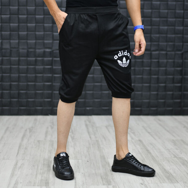 شلوارک مردانه آدیداس مشکی کد 16796