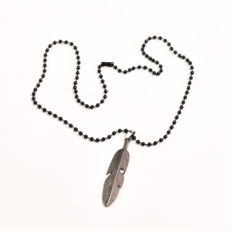 گردنبند طرح پر کد 16931