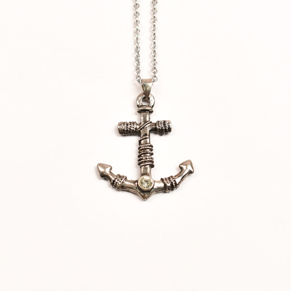 گردنبند طرح لنگر کد 16935