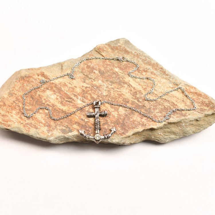 گردنبند طرح لنگر کد 16935