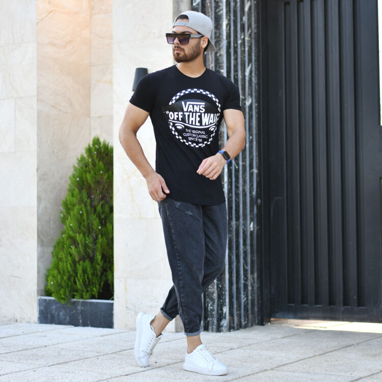 تیشرت مردانه VANS مشکی کد 15644