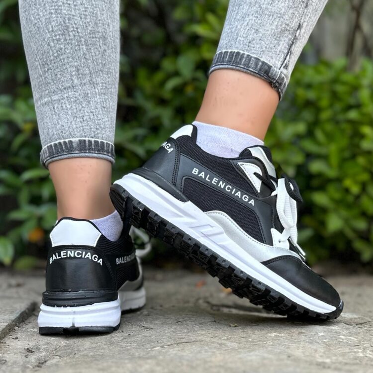 کتانی دخترانه BALENCIAGA مشکی کد 16366