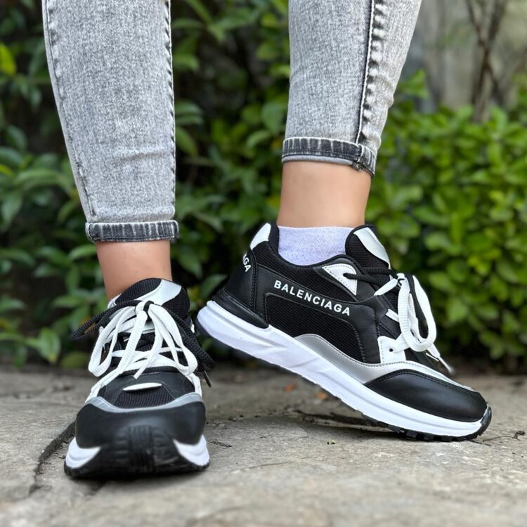 کتانی دخترانه BALENCIAGA مشکی کد 16366