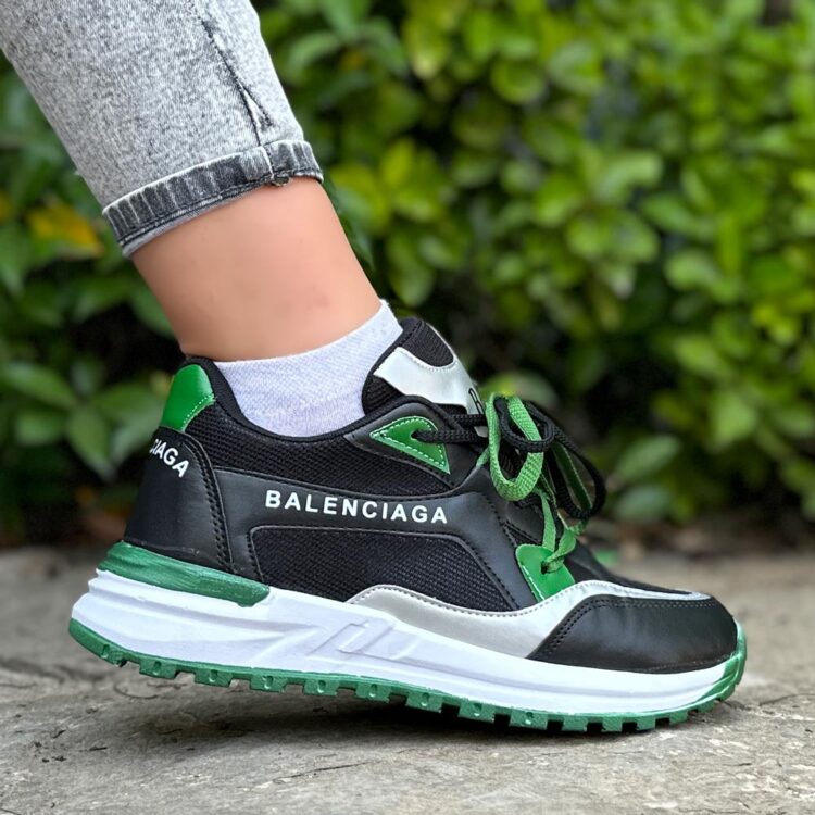کتانی دخترانه BALENCIAGA مشکی کد 16354
