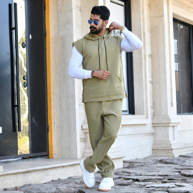 ست جلیقه و شلوار مردانه کد 17254