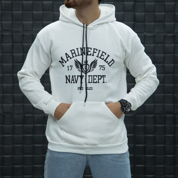 هودی مردانه MARINEFIELD کد 17483