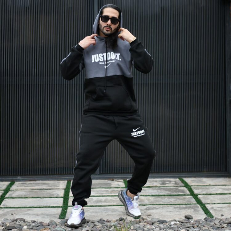 ست هودی و اسلش JUST DO IT کد 17085