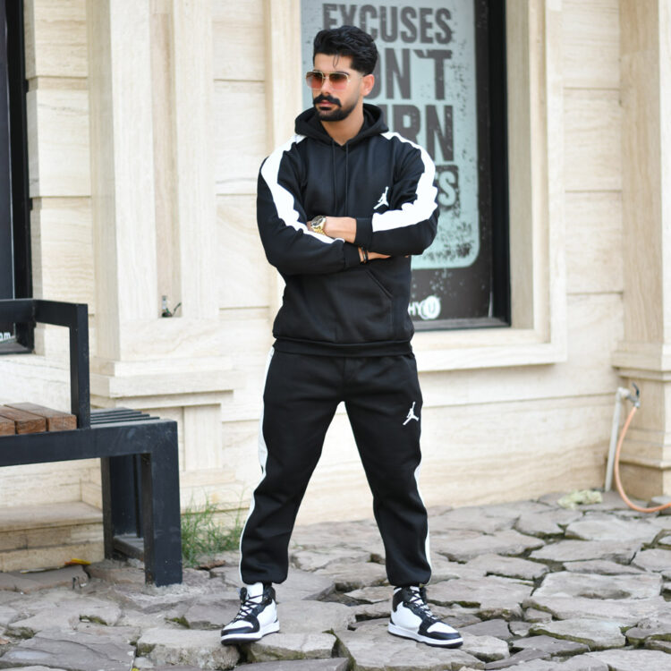 ست هودی و اسلش مردانه JORDAN کد 17092