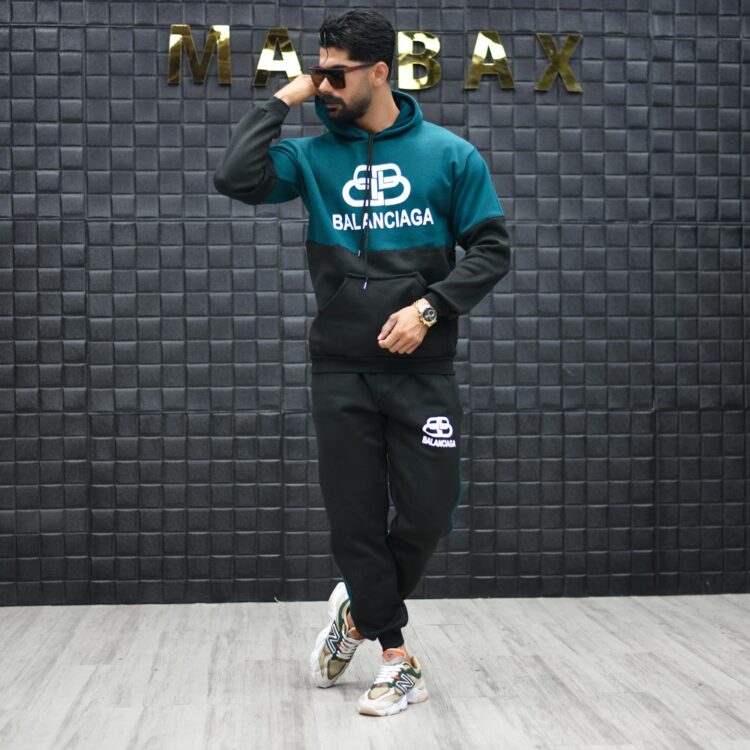 ست هودی و اسلش BALENCIAGA کد 17069