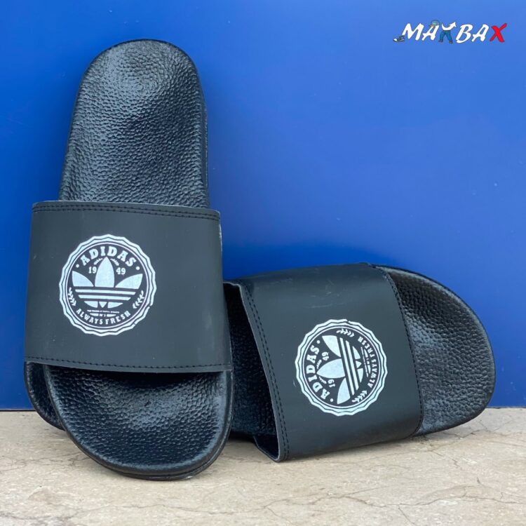 دمپایی مردانه آدیداس مشکی کد 7309