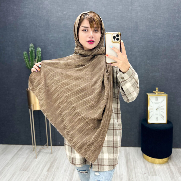 شال لمه دار کد 17645