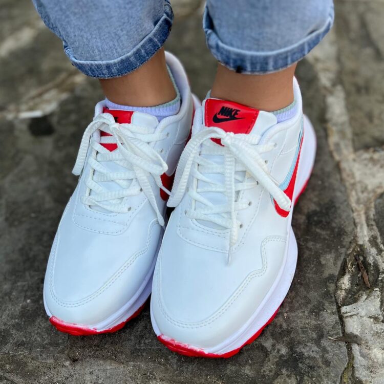 کتانی دخترانه نایک سفید کد 17939