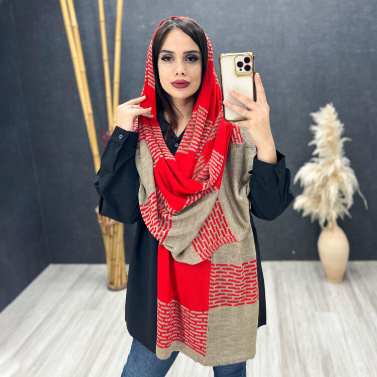 شال دورو بافت کد 17936